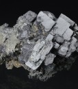 skeletal Galena, Quartz, Calcite
