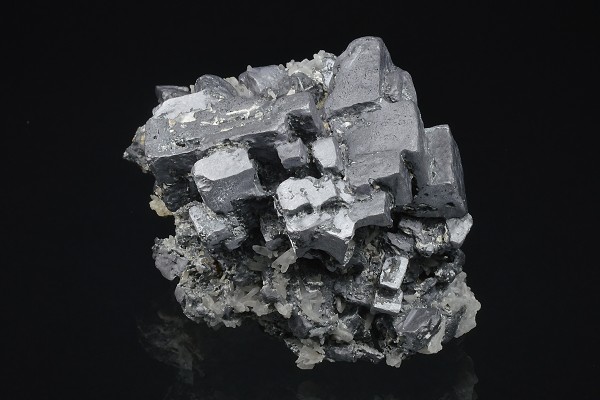 skeletal Galena, Quartz, Calcite