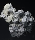skeletal Galena, Quartz, Calcite