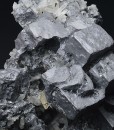 skeletal Galena, Quartz, Calcite