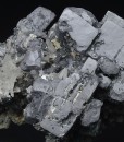 skeletal Galena, Quartz, Calcite