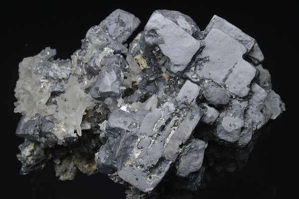 skeletal Galena, Quartz, Calcite