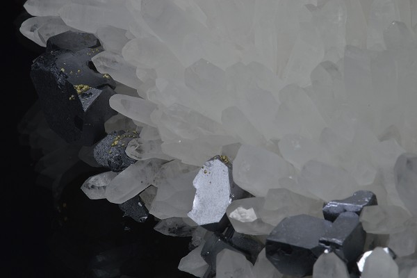 Quartz, Galena, Chalcopyrite, Sphalerite, Pyrite