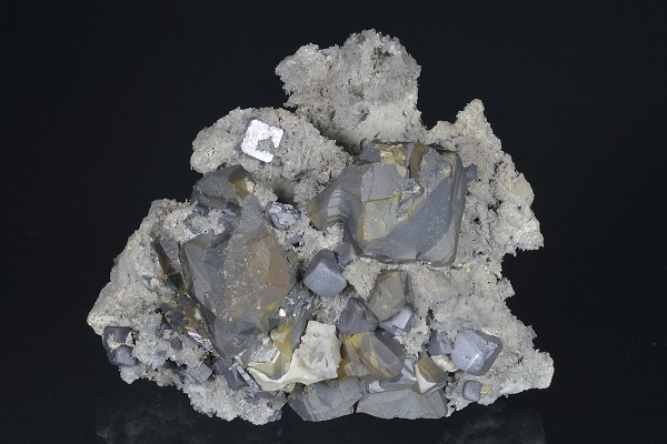 Cleiophane, Galena, Quartz