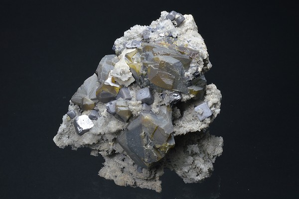 Cleiophane, Galena, Quartz