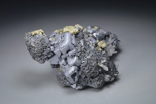 skeletal Galena, Chalcopyrite, Sphalerite, Quartz