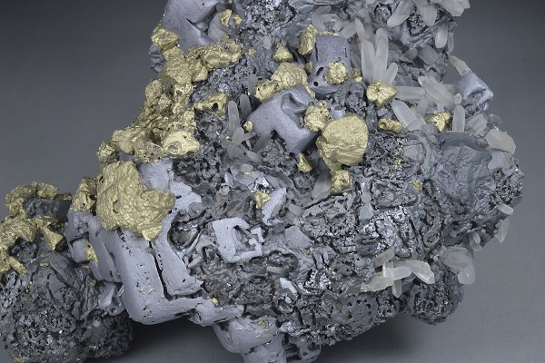 skeletal Galena, Chalcopyrite, Sphalerite, Quartz