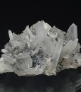 Quartz on Galena, Sphalerite