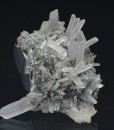 Quartz on Galena, Sphalerite