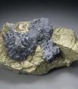 gem Sphalerite var.Cleiophane on Chalcopyrite