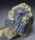gem Sphalerite var.Cleiophane on Chalcopyrite