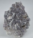 Quartz var.Amethyst, Chalcopyrite