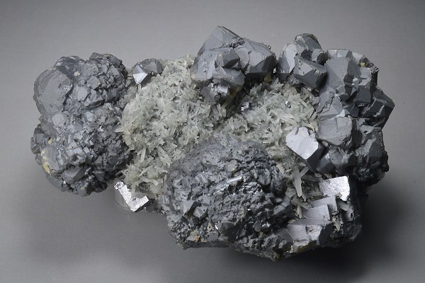 gem Sphalerite var.Cleiophane, Quartz, Galena