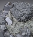 gem Sphalerite var.Cleiophane, Quartz, Galena