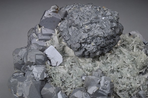 gem Sphalerite var.Cleiophane, Quartz, Galena