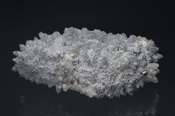 Chalcopyrite, Pyrite, Quartz, Calcite - floater