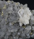 Chalcopyrite, Pyrite, Quartz, Calcite - floater
