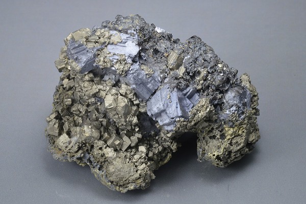 Chalcopyrite, Pyrite, Galena