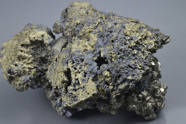 Chalcopyrite, Pyrite, Galena