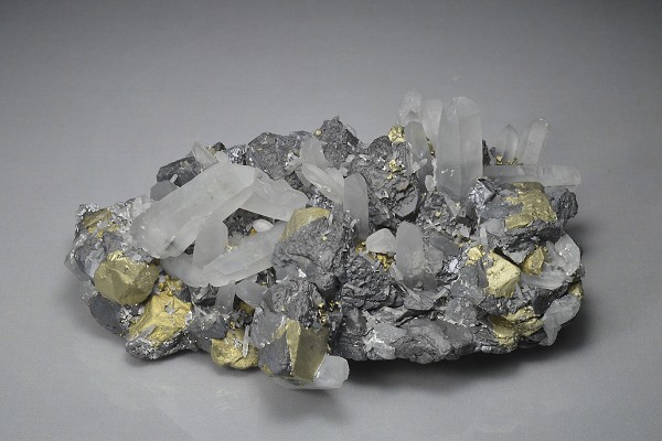 Sphalerite, Chalcopyrite, Quartz