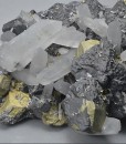 Sphalerite, Chalcopyrite, Quartz