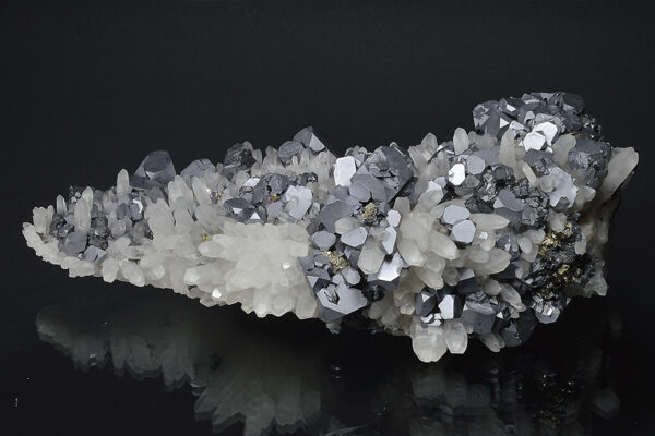 truncated Galena, Quartz, Sphalerite, Pyrite, Chalcopyrite