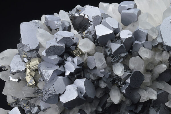 truncated Galena, Quartz, Sphalerite, Pyrite, Chalcopyrite