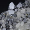 truncated Galena, Quartz, Sphalerite, Pyrite, Chalcopyrite
