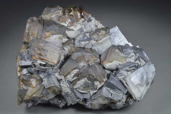 Cleiophane on Galena, Quartz