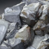Cleiophane on Galena, Quartz
