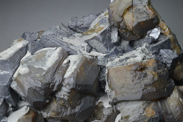 Cleiophane on Galena, Quartz