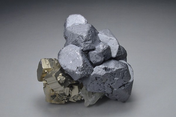 Pyrite, Galena, Quartz - floater
