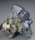 Pyrite, Galena, Quartz - floater