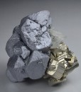 Pyrite, Galena, Quartz - floater