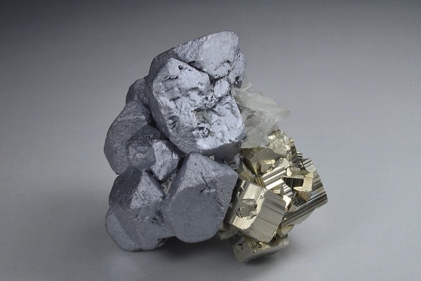 Pyrite, Galena, Quartz - floater