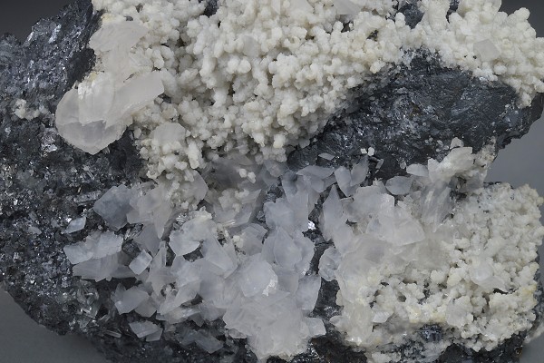 Galena, Sphalerite, Quartz, Calcite