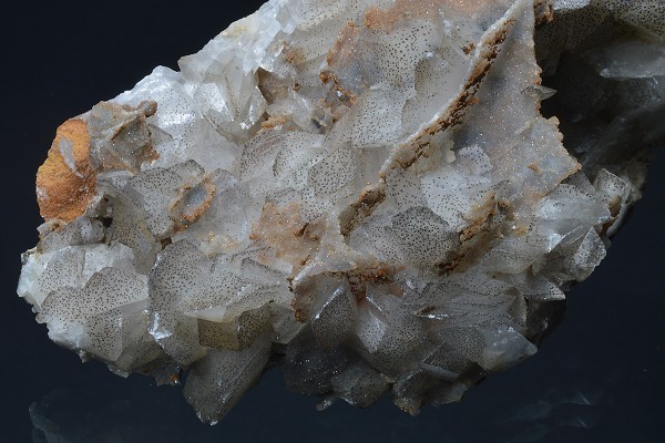 Rhombohedral Calcite, Siderite