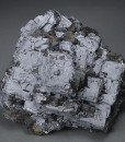 gem Sphalerite var.Cleiophane on twinned Galena