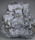 gem Sphalerite var.Cleiophane on twinned Galena