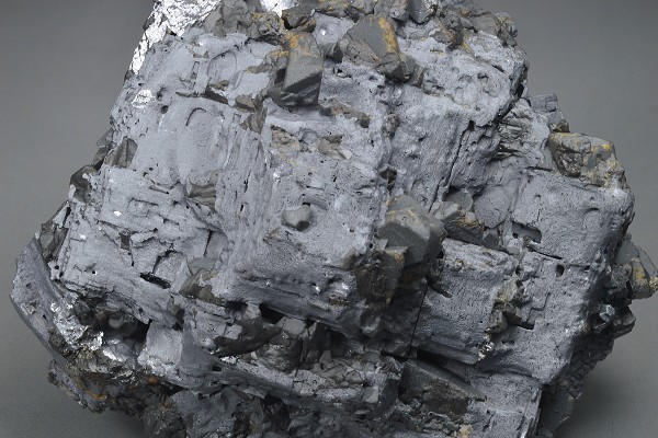 gem Sphalerite var.Cleiophane on twinned Galena