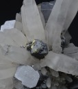Quartz, Galena, Pyrite, Chalcopyrite, Siderite