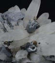 Quartz, Galena, Pyrite, Chalcopyrite, Siderite