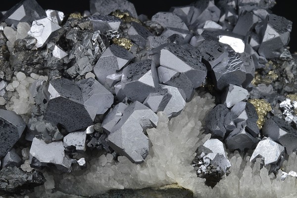 Galena, Quartz, Sphalerite, Pyrite