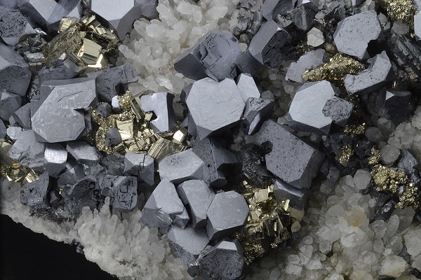 Galena, Quartz, Sphalerite, Pyrite