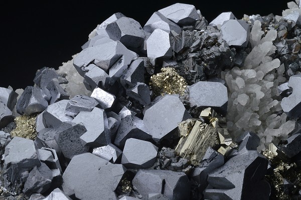 Galena, Quartz, Sphalerite, Pyrite