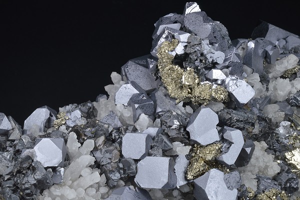Galena, Quartz, Sphalerite, Pyrite