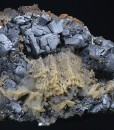 melted habit Galena, Calcite, Quartz