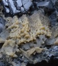 melted habit Galena, Calcite, Quartz