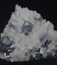 Quartz, gem Sphalerite var.Cleiophane, Galena, Pyrite, Chalcopyrite