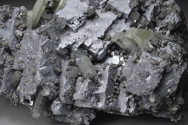 Galena, Sphalerite, Quartz, Chlorite